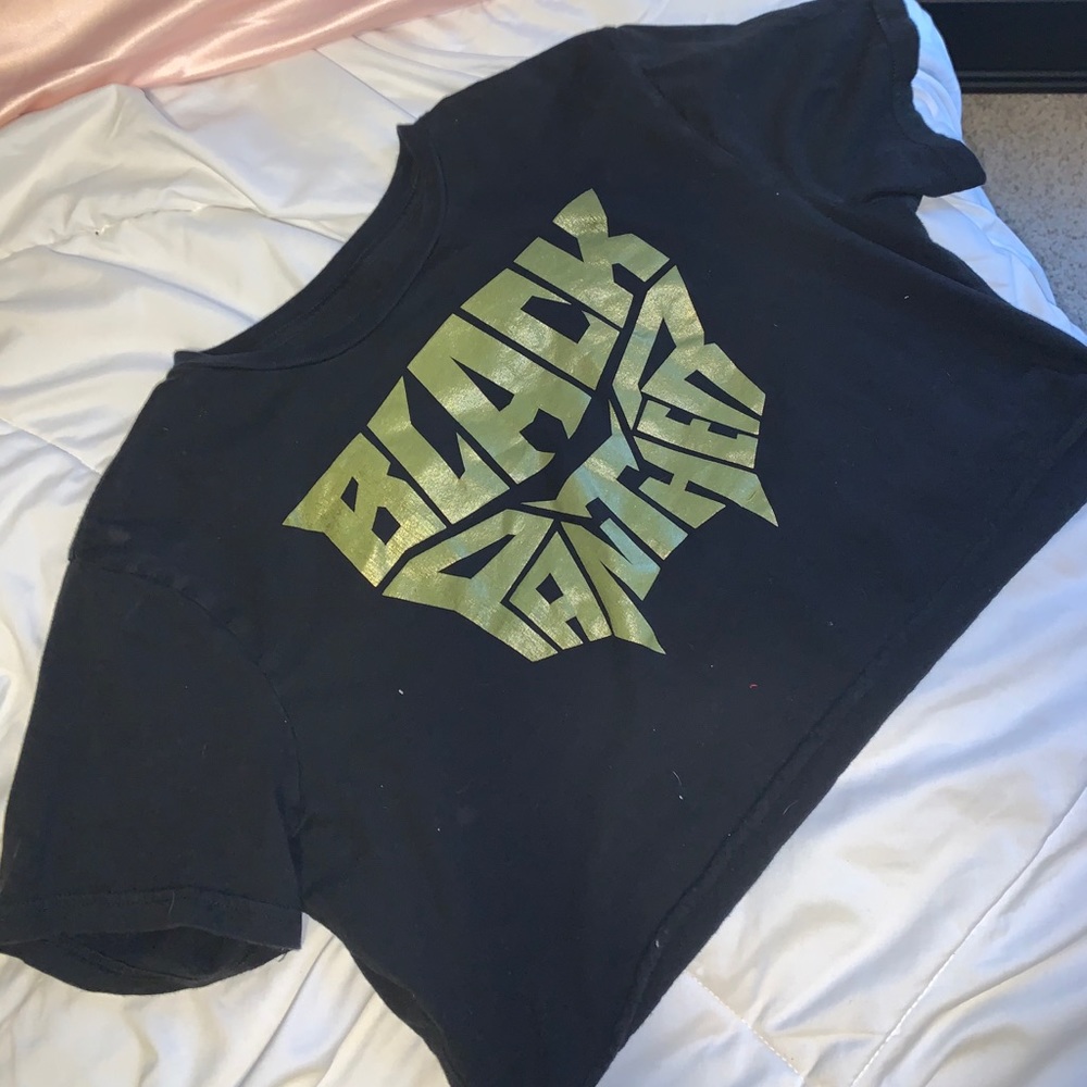 Black Panther crop top